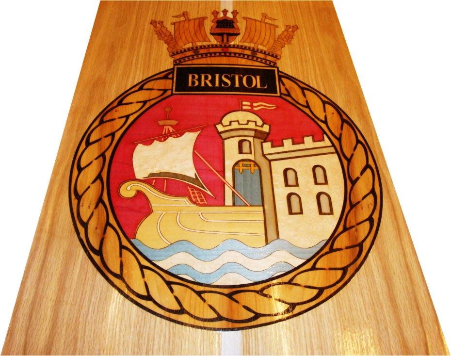 Crest commissioned for HMS Bristol