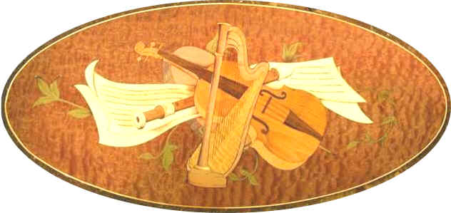 Musical Marquetry Motif